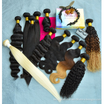 Wholesale Mink Brazilian Hair Bundles, Raw Virgin Brazilian Cuticle Aligned Hair, 10A Grade Virgin Mink Brazilian Hair